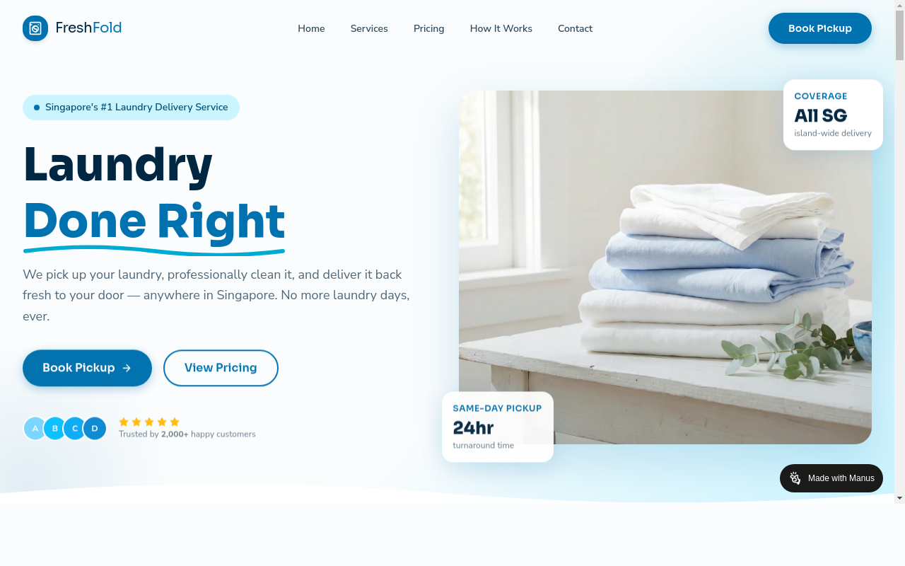 Laundry Service Demo