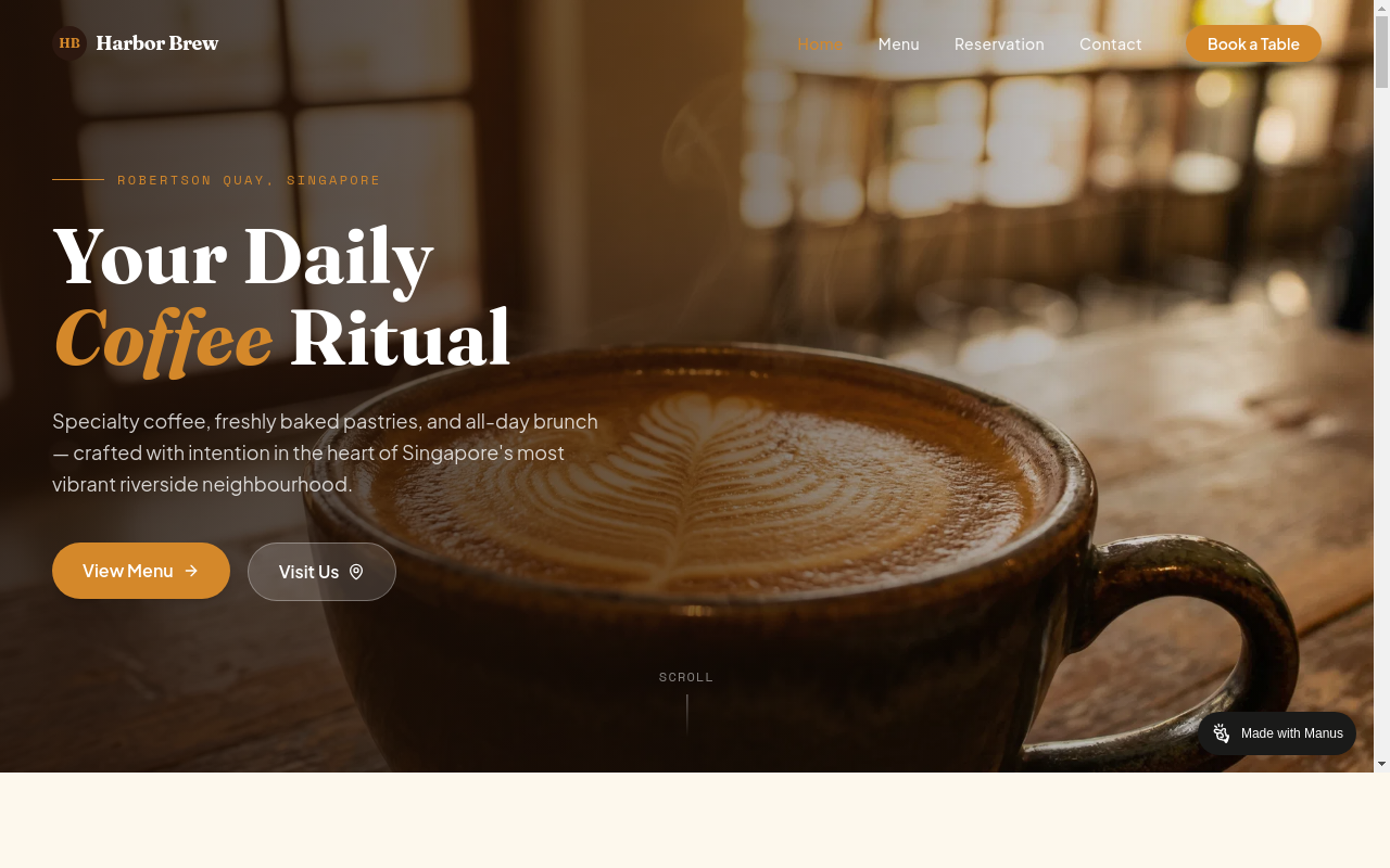 Restaurant Website Demo